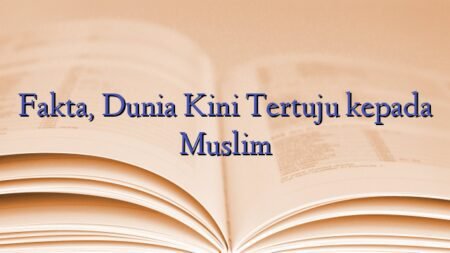 Fakta, Dunia Kini Tertuju kepada Muslim