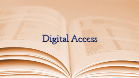 Digital Access
