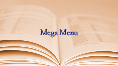 Mega Menu